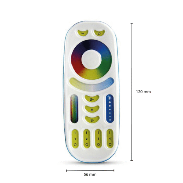 MI-LIGHT AFSTANDSBEDIENING | 4 GROEPEN | RGB + CCT - Afbeelding 2