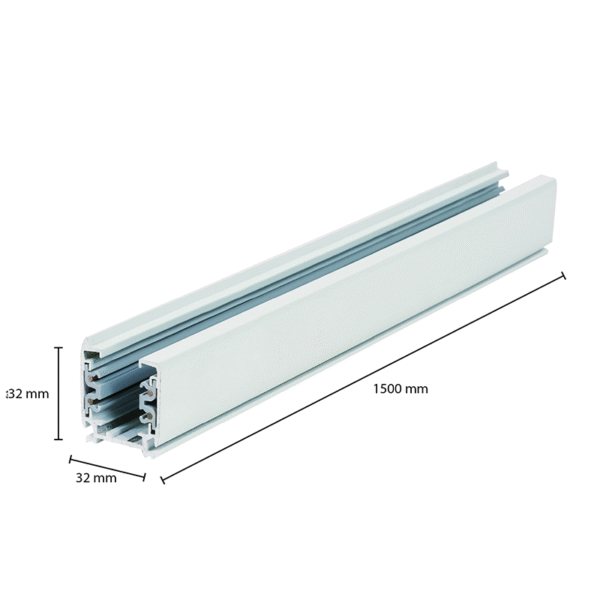 3-FASE RAIL | 150CM | WIT - Afbeelding 8