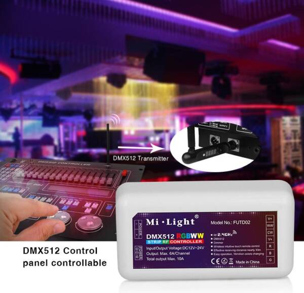 MI-LIGHT DMX512 CONTROLLER - Afbeelding 3