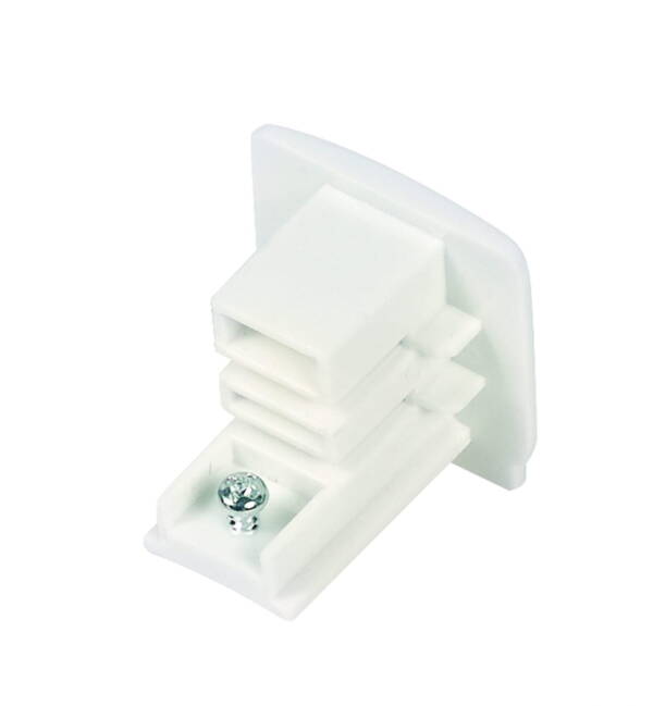 EIND PLUG | 3-FASE RAIL | WIT