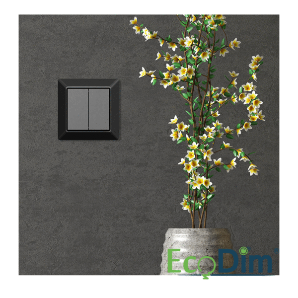 ECODIM | DRAADLOZE SCHAKELAAR ZIGBEE | ZWART | FRIENDS OF PHILIPS HUE - Afbeelding 5