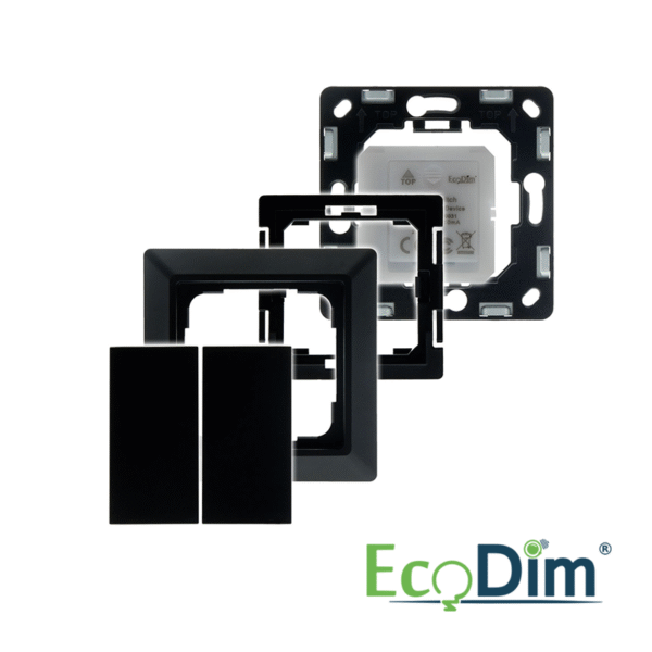 ECODIM | DRAADLOZE SCHAKELAAR ZIGBEE | ZWART | FRIENDS OF PHILIPS HUE - Afbeelding 3