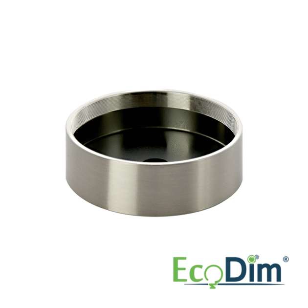 ECODIM | OPBOUWARMATUUR MEUBELSPOT | ROND | NIKKEL
