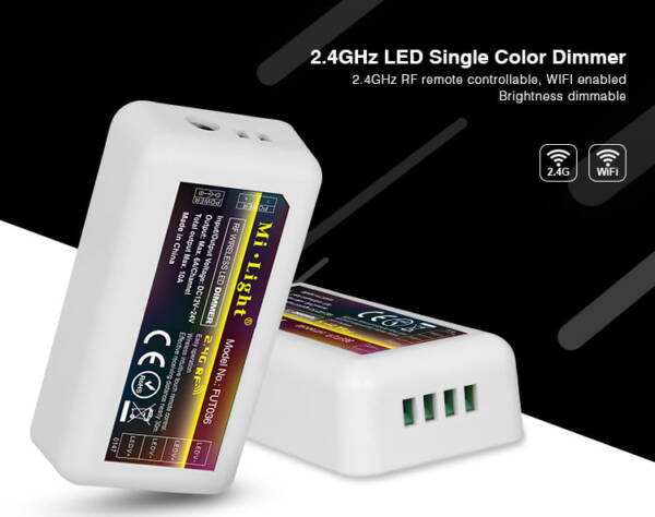 MI-LIGHT CONTROLLER | 1 KLEUR | 12-24V - Afbeelding 3