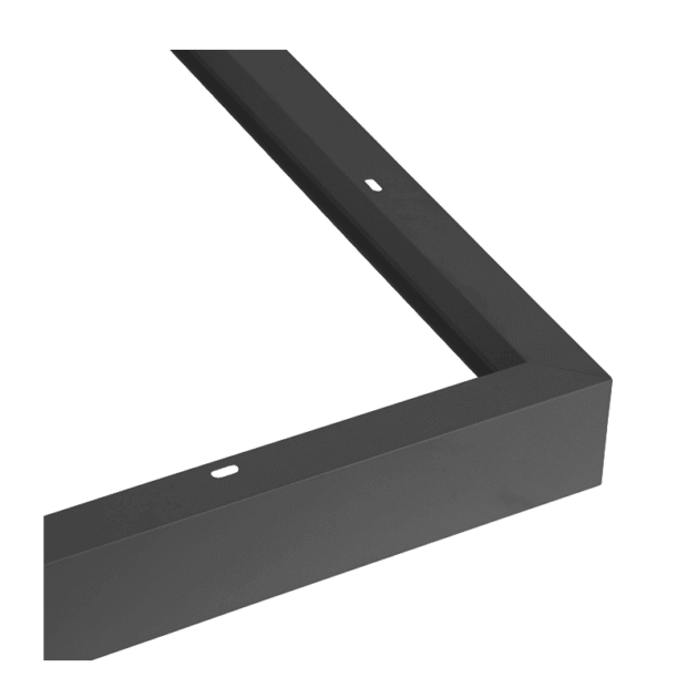 OPBOUW CLICKFRAME | 120X30 | ZWART | BACK- EN SIDE-LIT