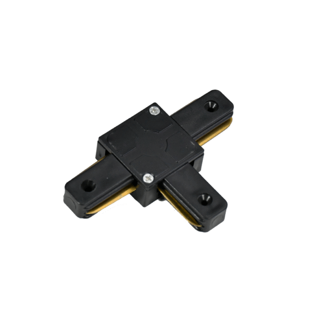 1-FASE RAIL T-VORM CONNECTOR ZWART