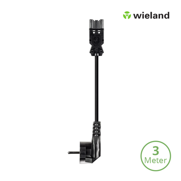 Wieland GST18/3P Netsnoer 3 meter 3x1.5mm2