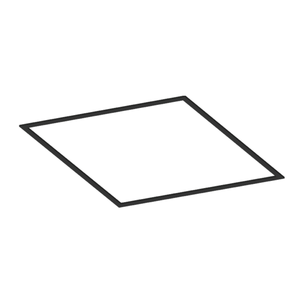 SIDE-LIT LED PANEEL | DESDE | 60X60CM | 36W | ZWART | CCT-SWITCH - Afbeelding 3