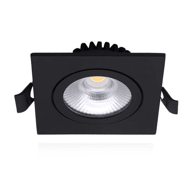LED INBOUWSPOT | LAOM | SLIM-FIT | 6W | DIM | ZWART