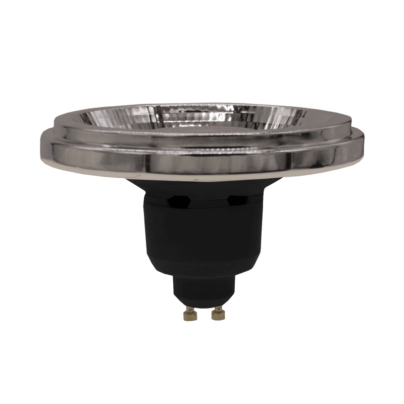 LED AR111 | GU10 | SPOT | 24° | 12W | ZWART - Afbeelding 4