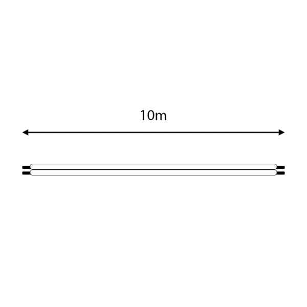 2-ADERIGE KABEL | 10M - Afbeelding 2