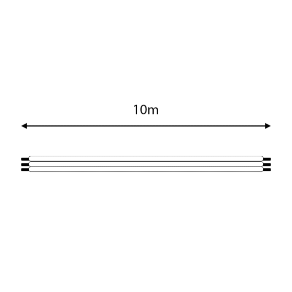 3-ADERIGE KABEL | 10M - Afbeelding 2