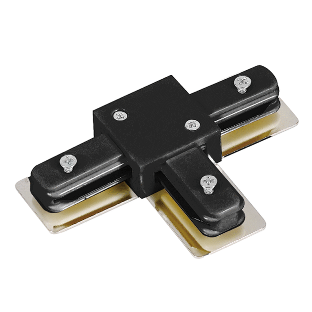 1-FASE RAIL | T-CONNECTOR | ZWART