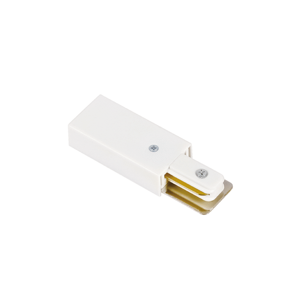 1-FASE RAIL | VOEDINGSCONNECTOR | WIT