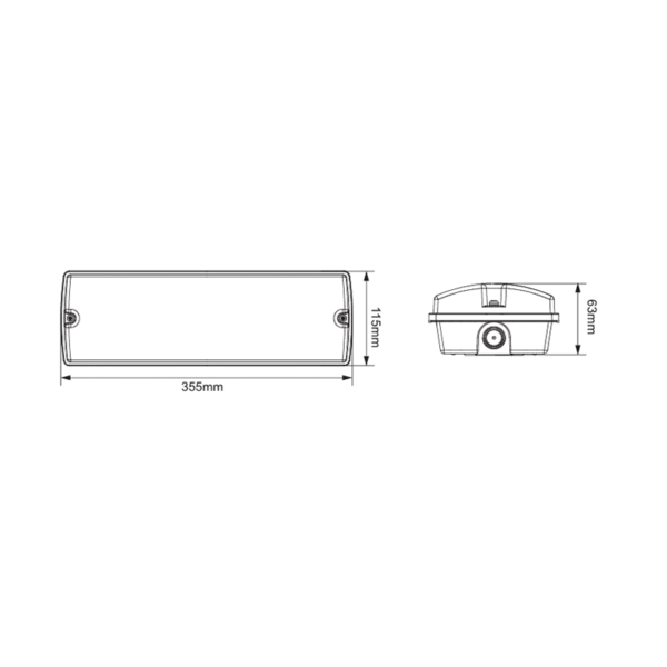 PORTIEKVERLICHTING | PAN | 3W | CCT-SWITCH - Afbeelding 2