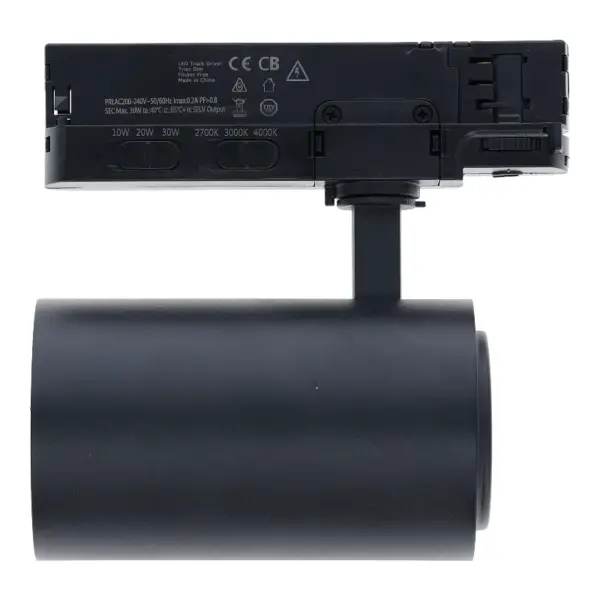 3-FASE RAILSPOT | ROSALIN | 10W-20W-30W | ZWART | DIMBAAR | CCT-SWITCH - Afbeelding 6