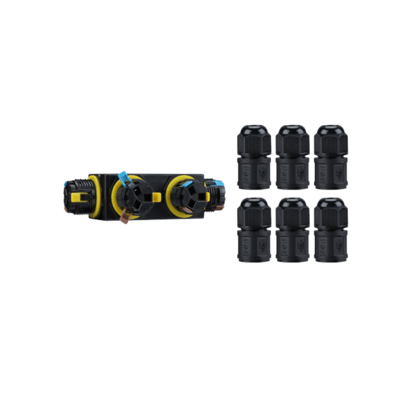 3 PIN | 6-WEG QUICK CONNECTOR | IP68 | 4-11MM - Afbeelding 5