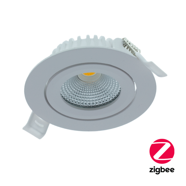 LED INBOUWSPOT | VARDA | SLIM-FIT | 5W | ZIGBEE3.0 | RGB+CCT | WIT