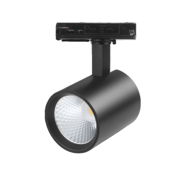 1-FASE RAILSPOT | PANDO | 10W | ZWART | CCT-SWITCH - Afbeelding 2