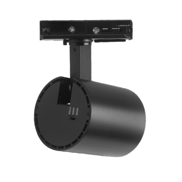1-FASE RAILSPOT | PANDO | 10W | ZWART | CCT-SWITCH - Afbeelding 4