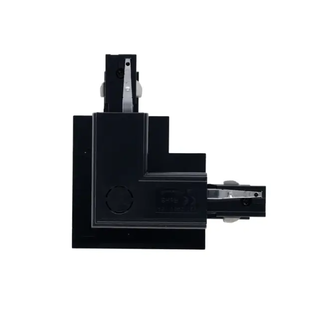 INBOUW 3-FASE | L-VORM CONNECTOR | INSIDE | ZWART