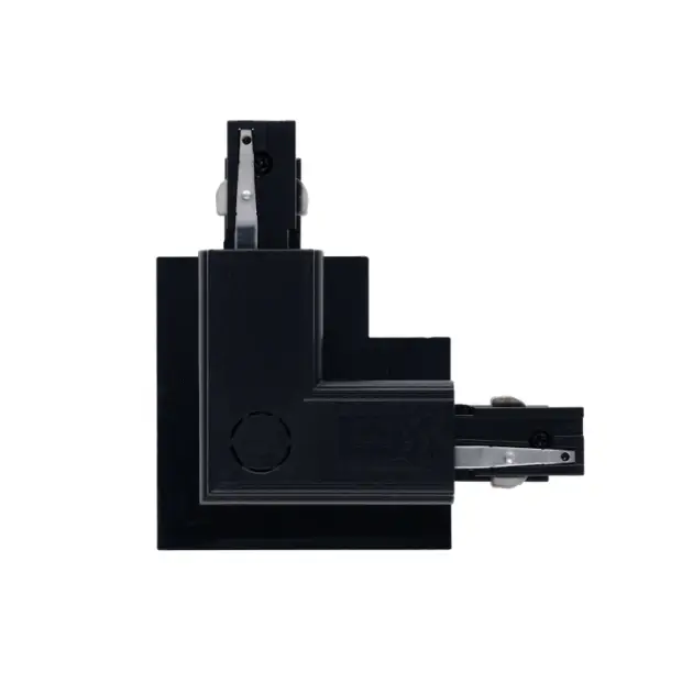 INBOUW 3-FASE | L-VORM CONNECTOR | OUTSIDE | ZWART