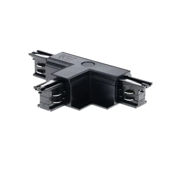 INBOUW 3-FASE | T-VORM CONNECTOR | LEFT-2 | ZWART - Afbeelding 2