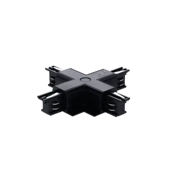 INBOUW 3-FASE | X-VORM CONNECTOR | ZWART - Afbeelding 2