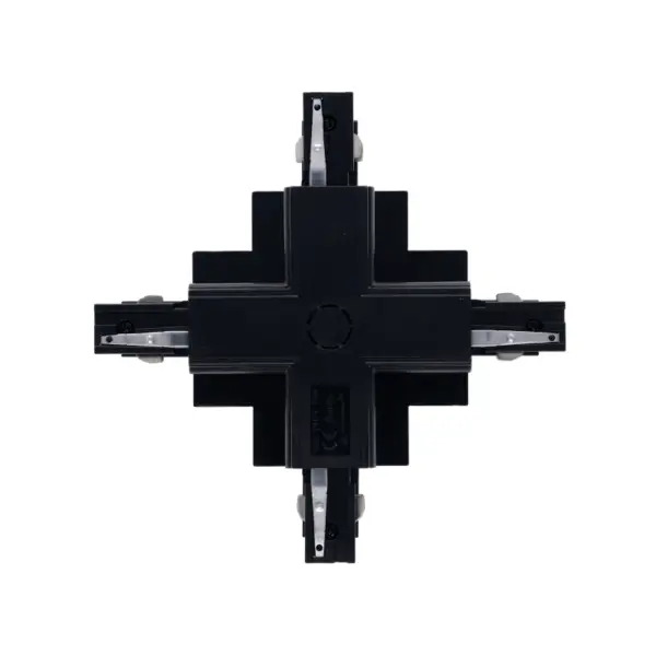 INBOUW 3-FASE | X-VORM CONNECTOR | ZWART