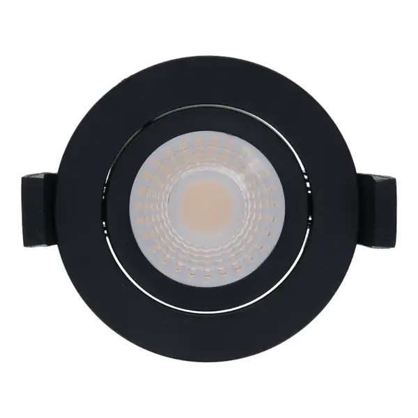 LED INBOUWSPOT | MIRAN | SLIM-FIT | 5W/7W | DIM TO WARM + CCT-SWITCH | ZWART
