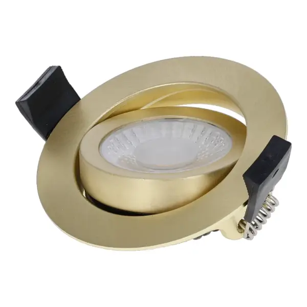 LED INBOUWSPOT | MIRAN | SLIM-FIT | 5W/7W | DIM TO WARM + CCT-SWITCH | BRASS - Afbeelding 5