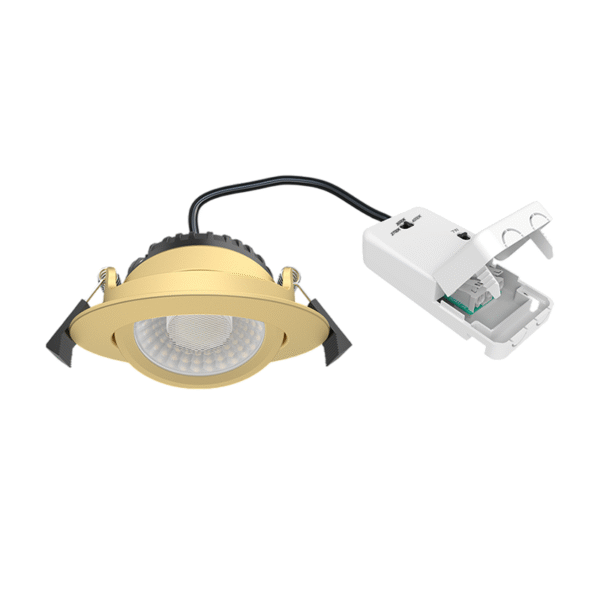 LED INBOUWSPOT | MIRAN | SLIM-FIT | 5W/7W | CCT-SWITCH | BRASS - Afbeelding 4
