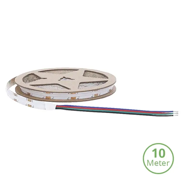 COB LEDSTRIP | 24V | IP20 | 10M | 7-21W/M | RGB