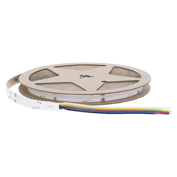 COB LEDSTRIP | 24V | IP65 | 10M | 5-25W/M | RGBCCT - Afbeelding 2