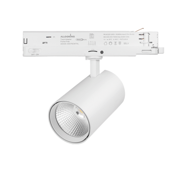 DALI 3-FASE RAILSPOT | ROSALIN | 10W-20W-30W | WIT | DIMBAAR | CCT