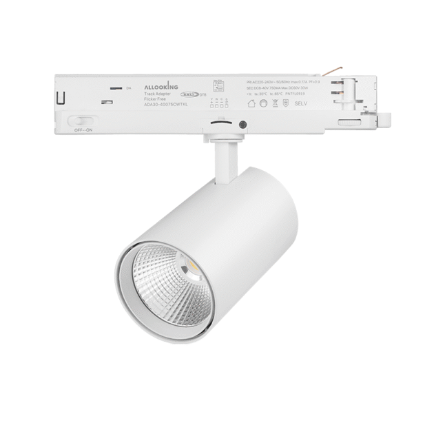 DALI 3-FASE RAILSPOT | ROSALIN | 10W-20W-30W | WIT | DIMBAAR | CCT
