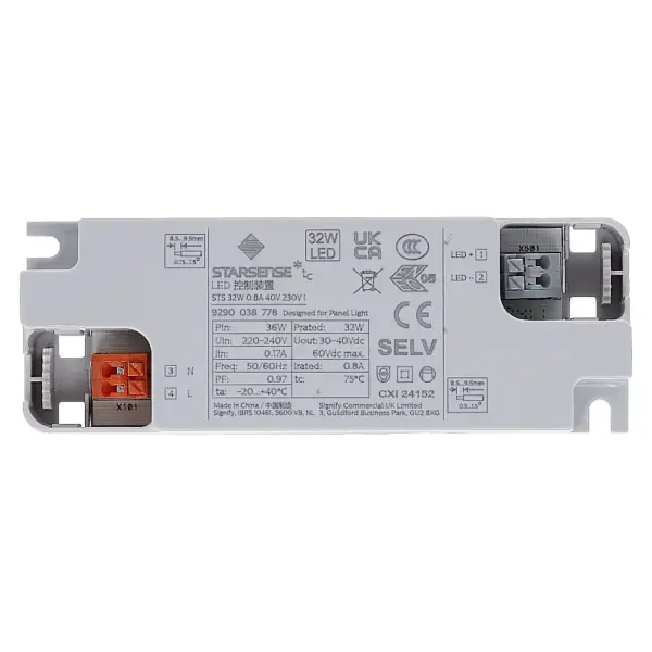 30W STARSENSE DRIVER INCL 1.5M EUROSNOER VOOR EUROPA PANEEL - Afbeelding 4