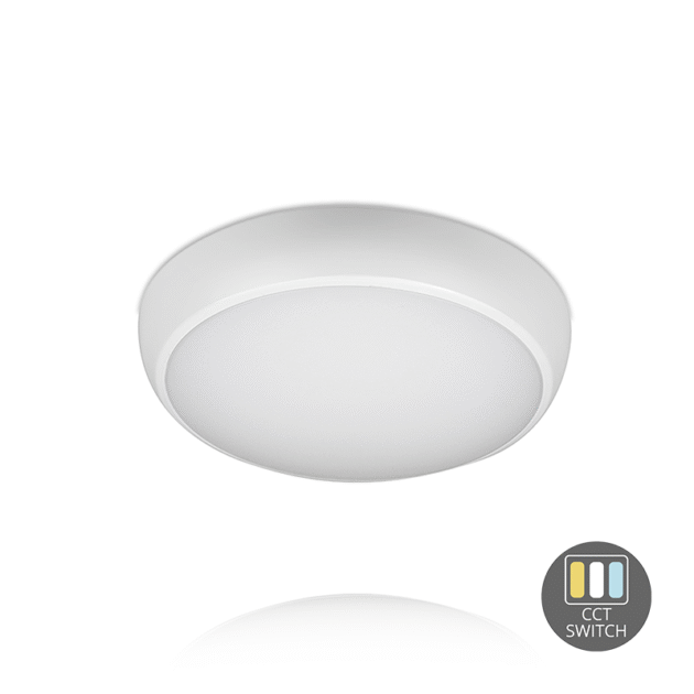 PLAFONDLAMP | NESO | MET SENSOR | CCT SWITCH | IP54 | 12W