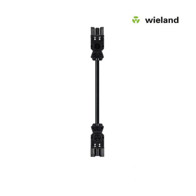 Wieland GST18I3 Koppelsnoer 1,5 MM² 3 meter zwart