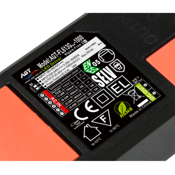 AGT CONSTANT CURRENT | DRIVER | 700-1000mA | 28-40 WATT - Afbeelding 2