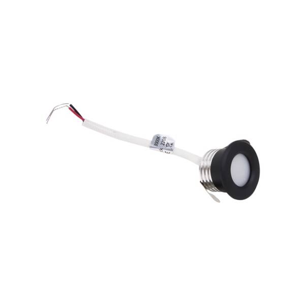 LED MINI INBOUWSPOT PHOBOS 1.5W DIM2WARM ZWART - Afbeelding 3
