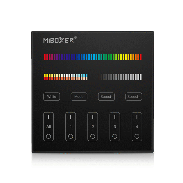MI-LIGHT AFSTANDSBEDIENING | 4 GROEPEN | RGB+CCT