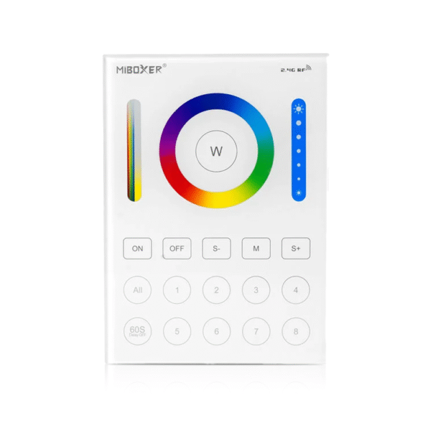 MI-LIGHT AFSTANDSBEDIENING | 8 GROEPEN | RGB+CCT