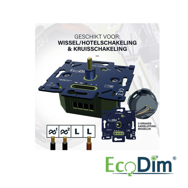 LED DIMMER UNIVERSEEL | 0-150W | FASE AFSNIJDING (RC) - Afbeelding 3
