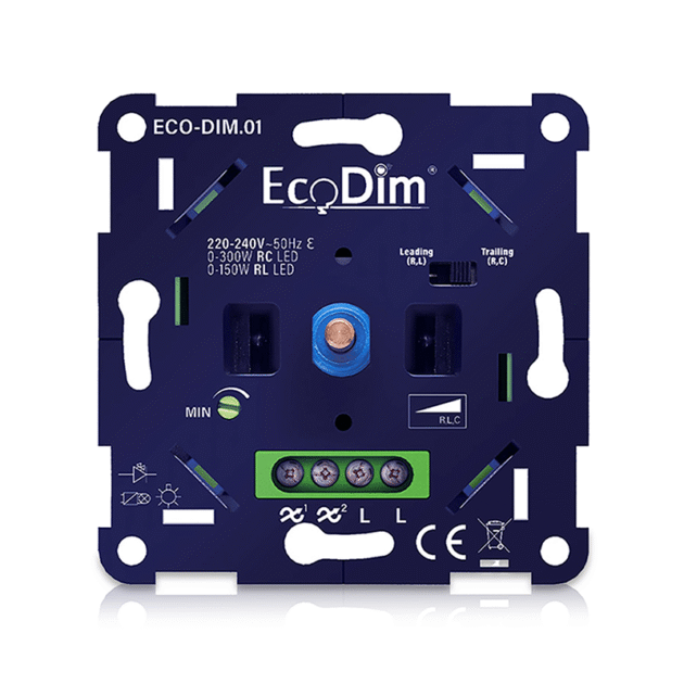 LED DIMMER UNIVERSEEL | 0-300W | FASE AAN- EN AFSNIJDING (RLC)