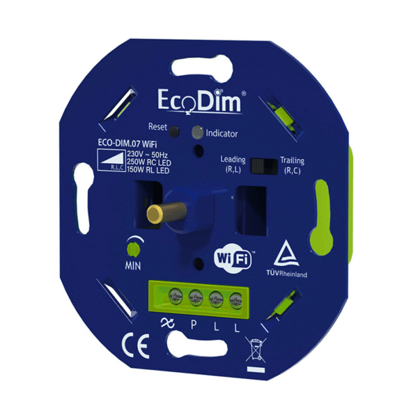 LED DIMMER WIFI | DRUK/DRAAI | 0-250W (RLC) - Afbeelding 2