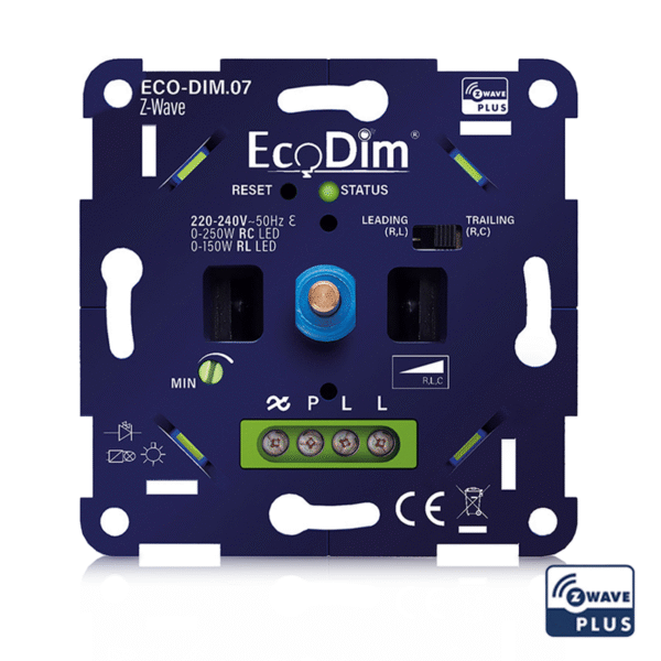 LED DIMMER | Z-WAVE | DRUK/DRAAI | 0-250W (RLC)