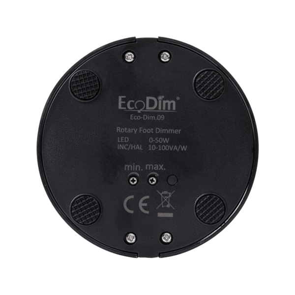 LED VLOERDIMMER | 0-50W | ZWART - Afbeelding 3