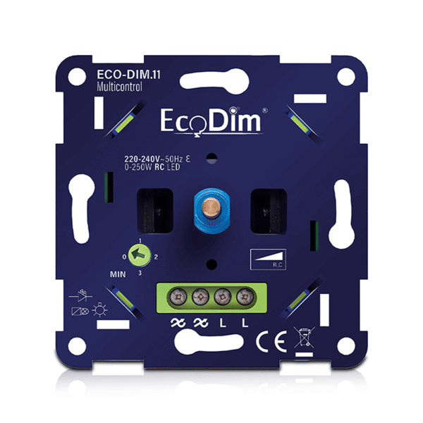 MULTICONTROL LED DIMMER | UNIVERSEEL | 0-250W | FASE AFSNIJDING