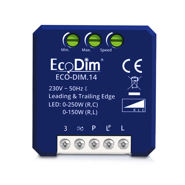 LED DIMMER INBOUWMODULE | 0-250W (RLC)
